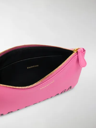 balenciaga pink pouch