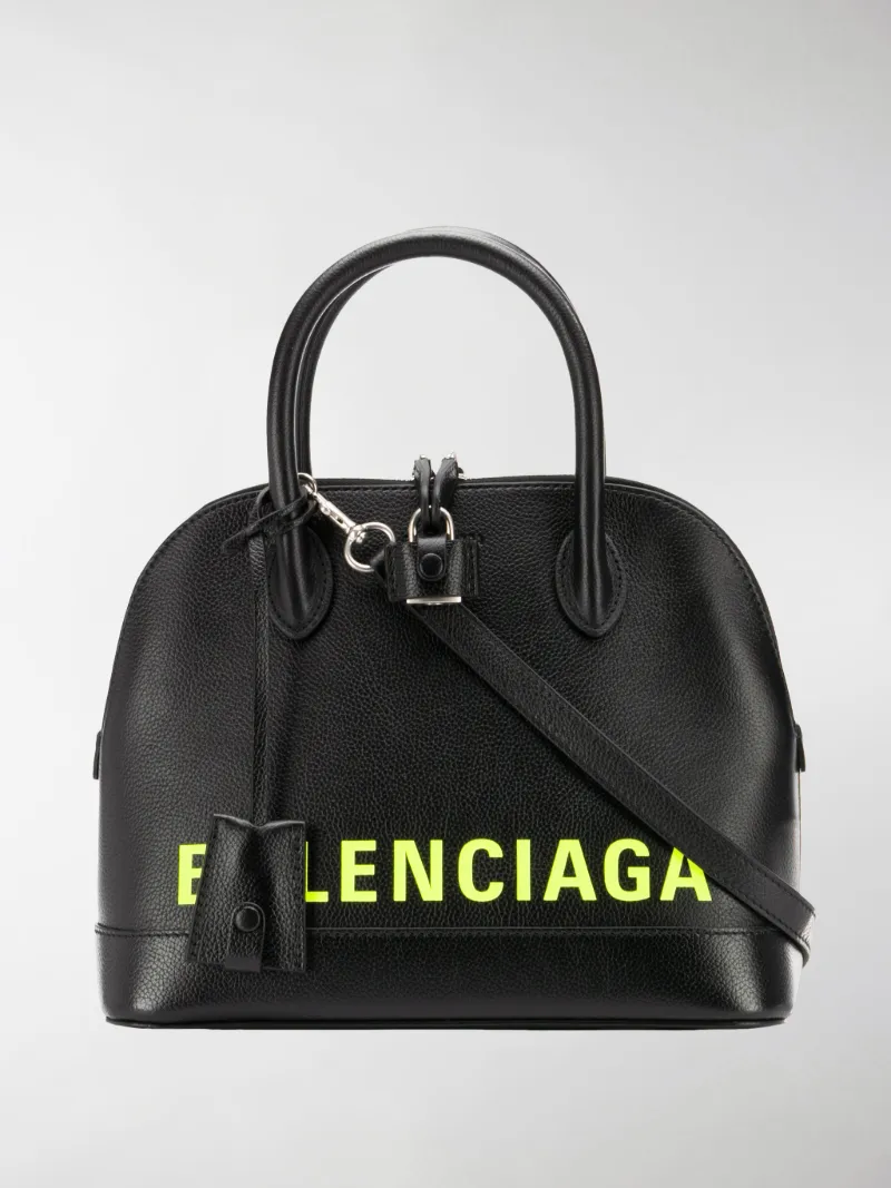 Women's Ville Small Handbag in Black/white | Balenciaga US