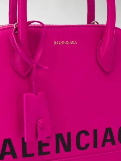 balenciaga pink tote