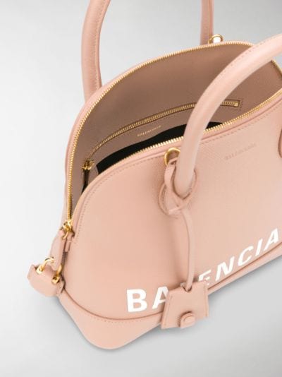 balenciaga ville s leather tote