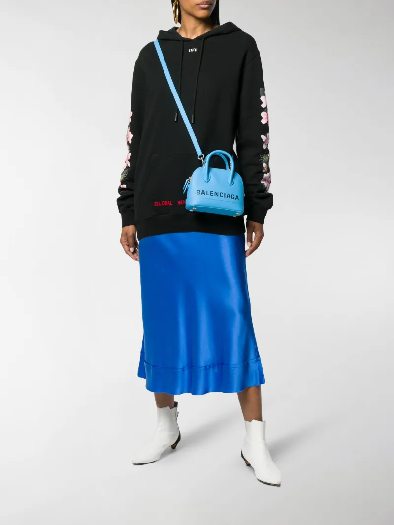 balenciaga ville xxs blue