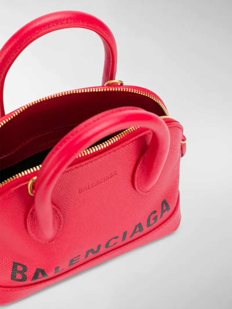 balenciaga ville xxs red