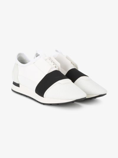 Balenciaga White Race Runner sneakers 