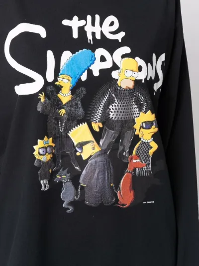 Balenciaga x The Simpsons graphic-print 