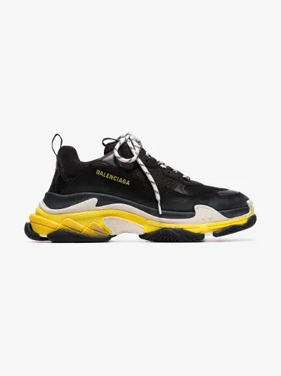 balenciaga yellow and black