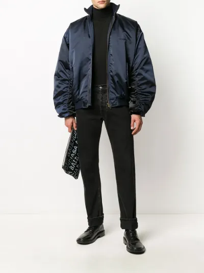 balenciaga bomber jacket
