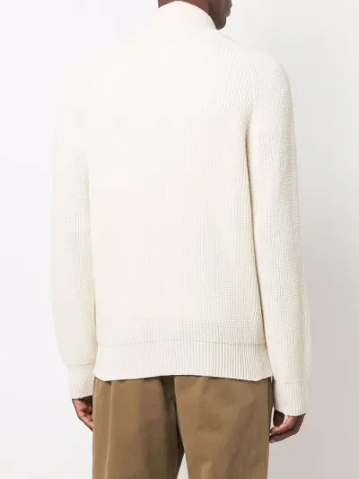 cashmere ribbed cardigan