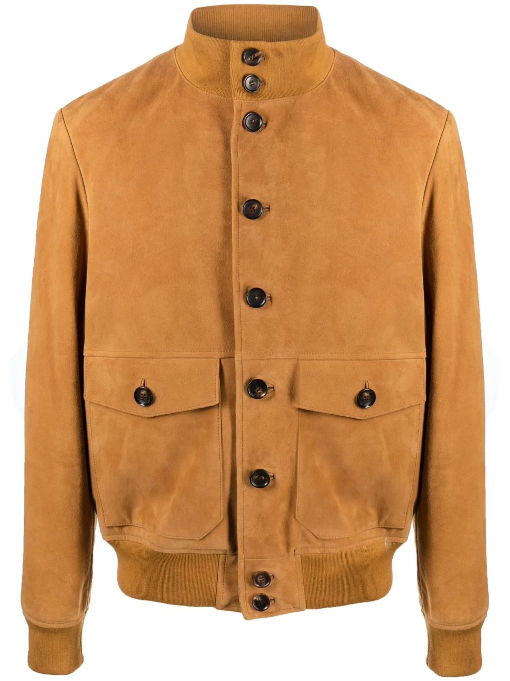 Bally button-up leather bomber jacket | Eraldo.com FR