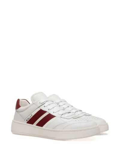 Red cheap bally sneakers