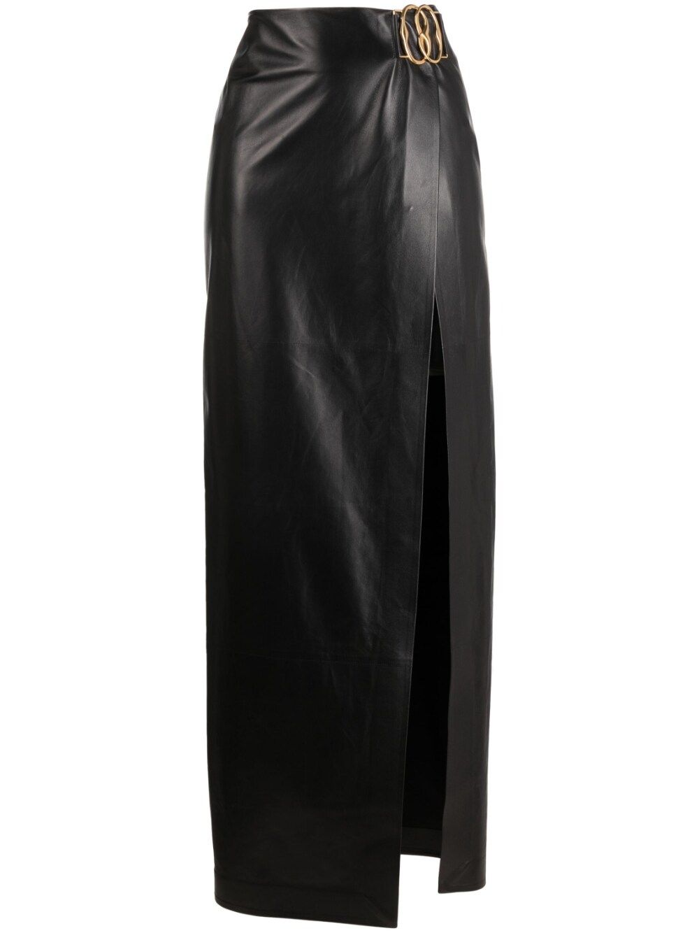 side-split leather skirt | Bally | Eraldo.com