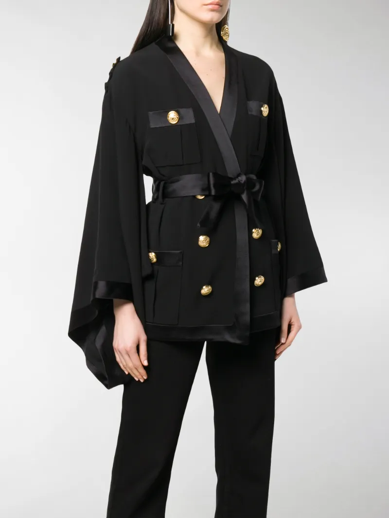 belted kimono jacket