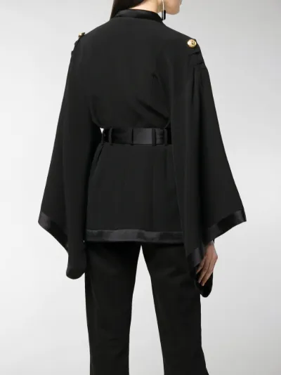 belted kimono jacket