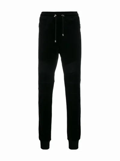velour track pants