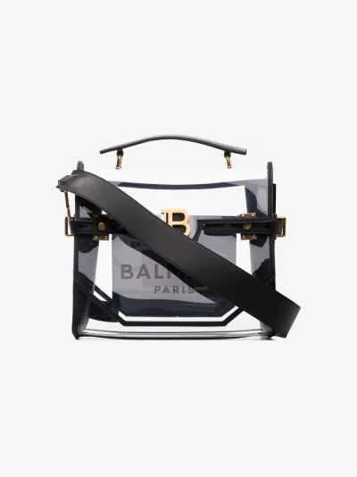 balmain transparent bag