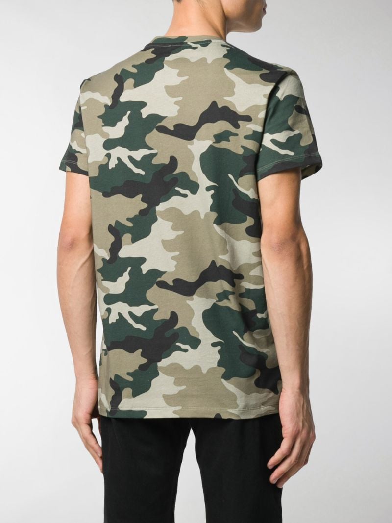 balmain camo shirt