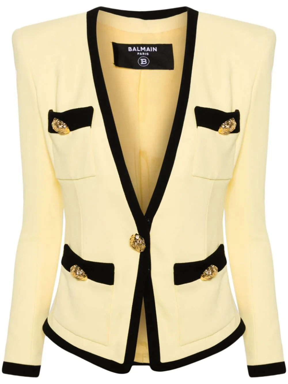 Balmain crepe blazer store