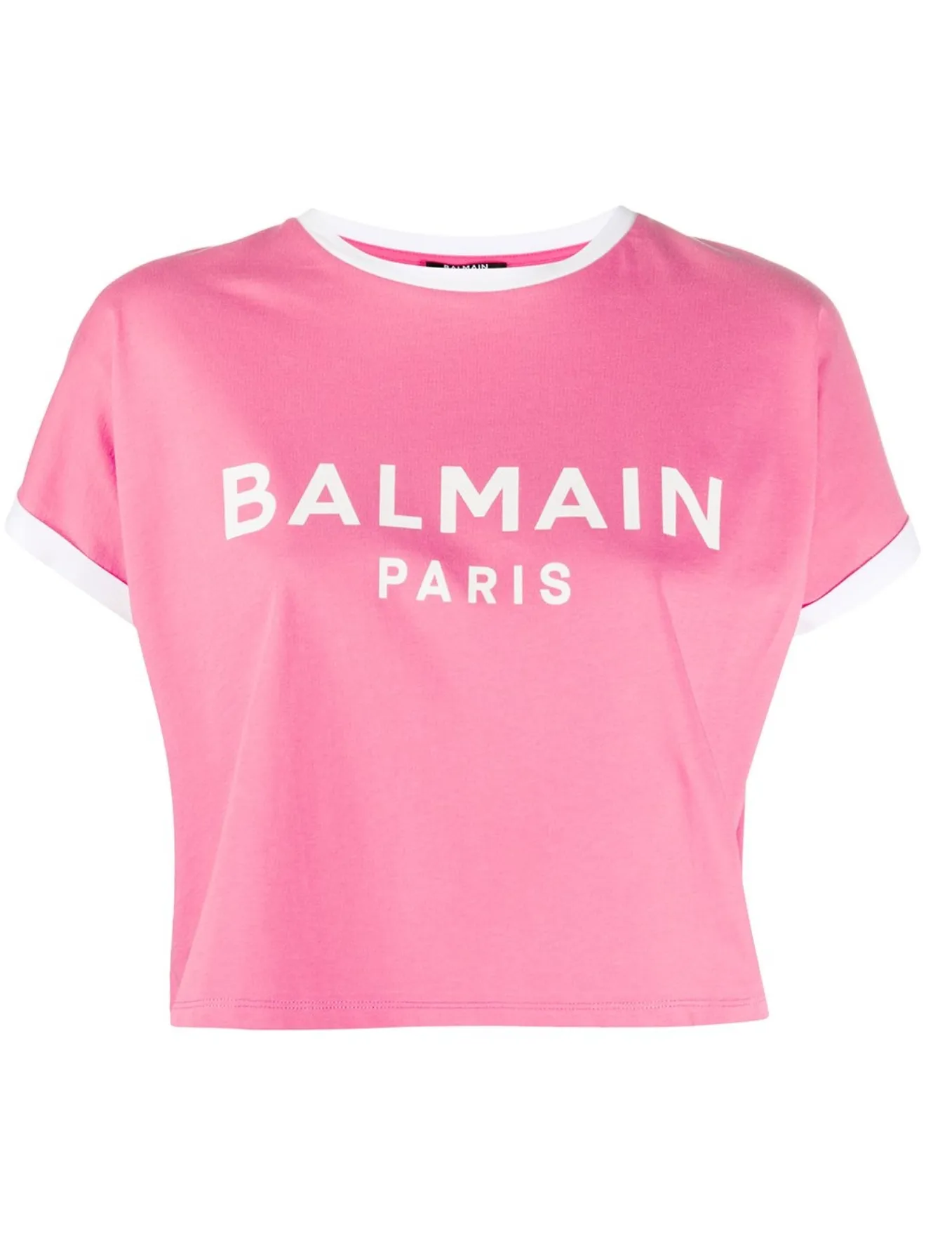 balmain pink shirt