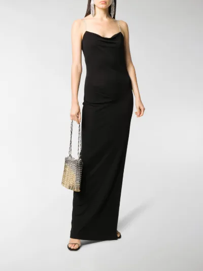 embellished slip dress