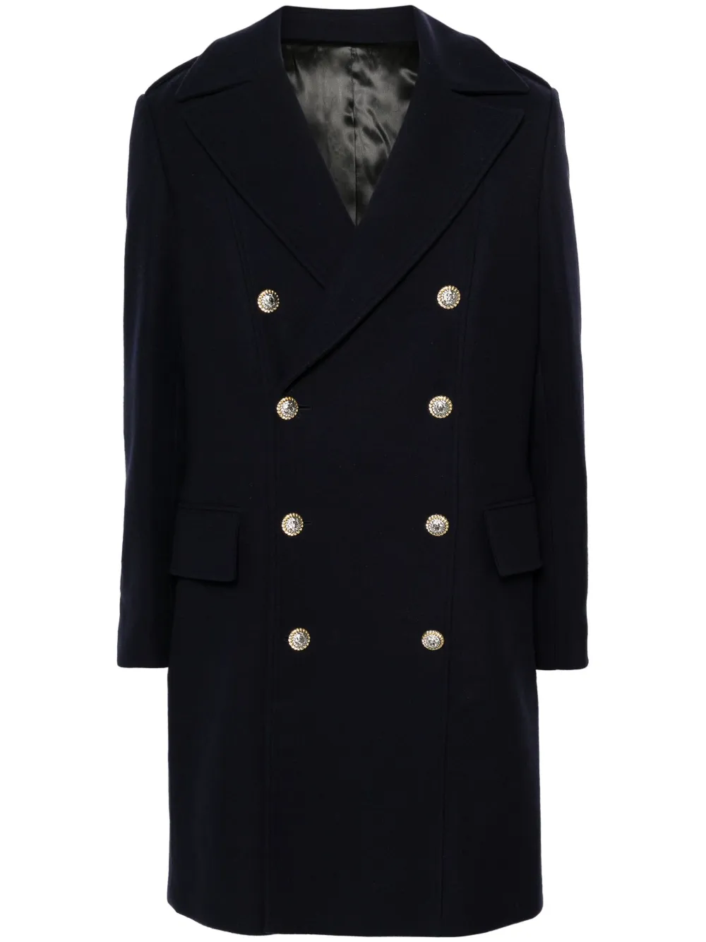 Balmain mens coat best sale