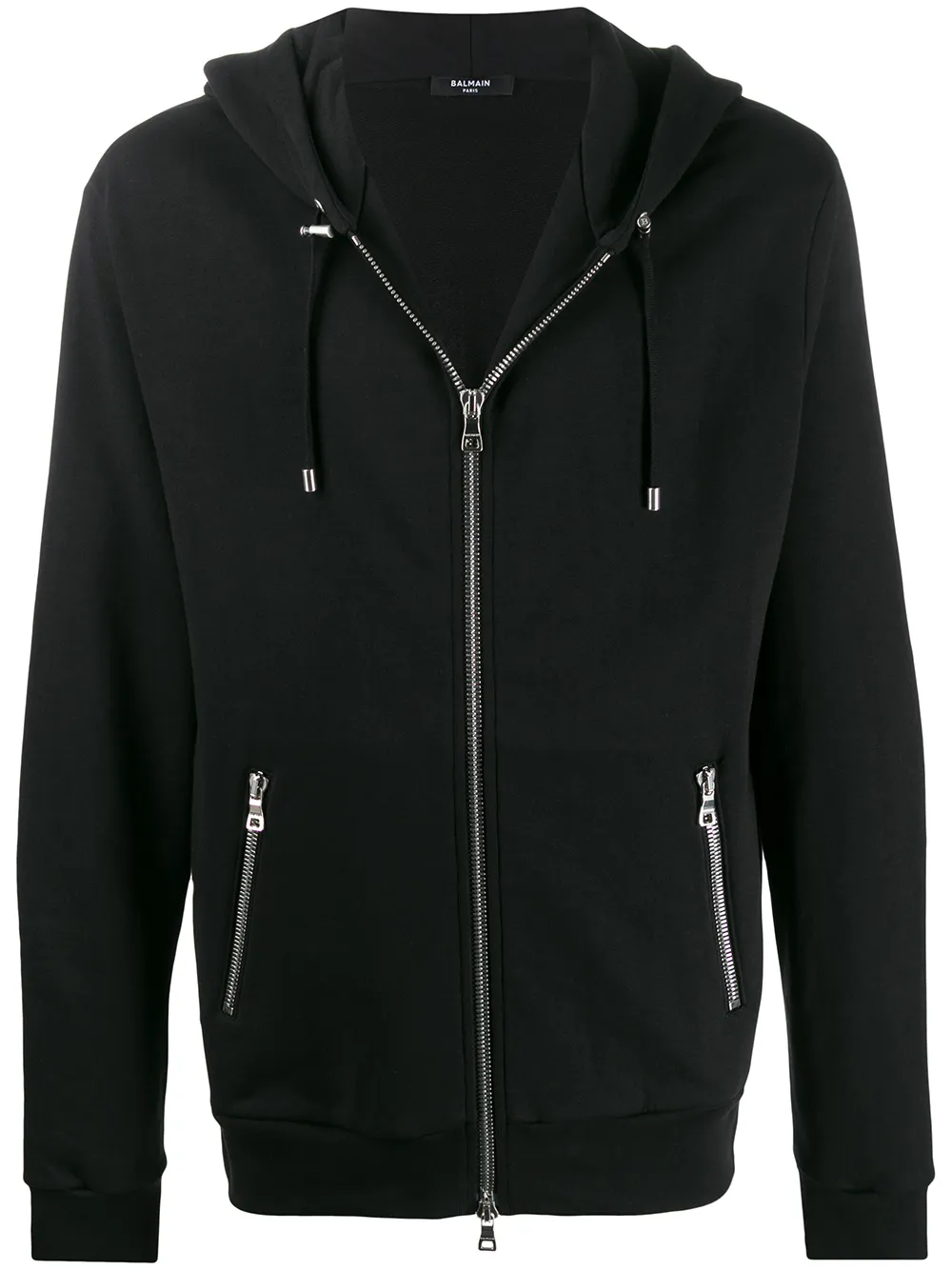 Balmain hoodie zip sale