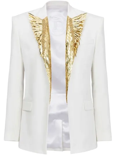 Balmain hot sale embellished blazer