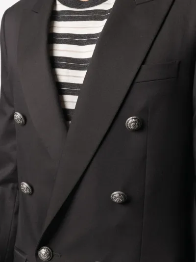 balmain blazer buttons