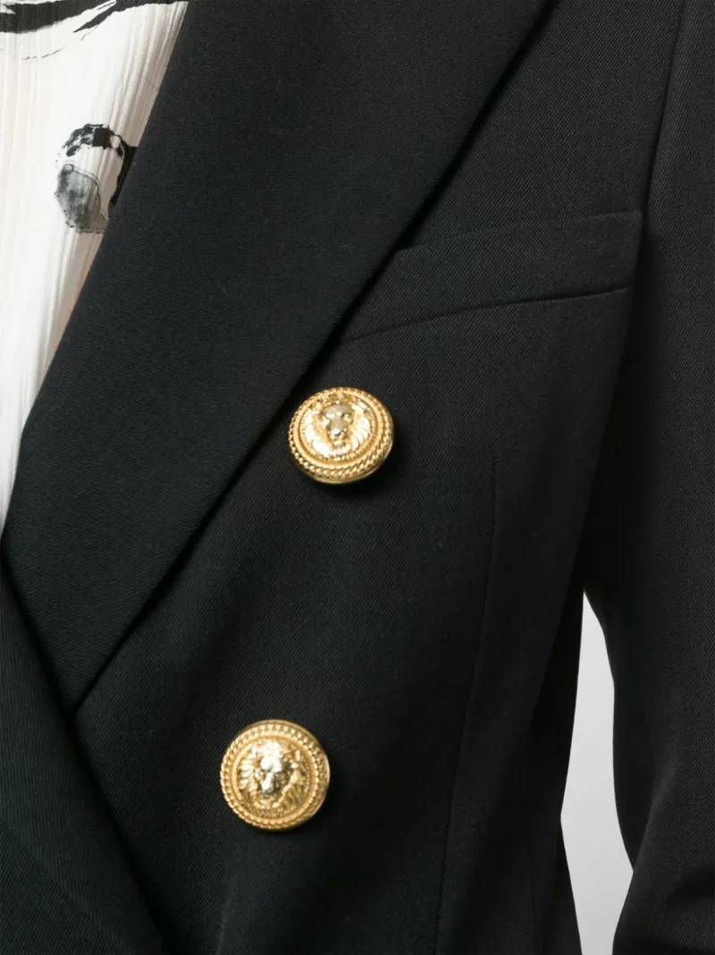 balmain blazer buttons