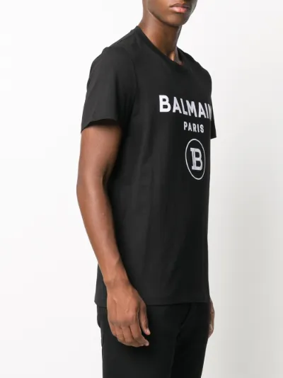 flock print t shirt