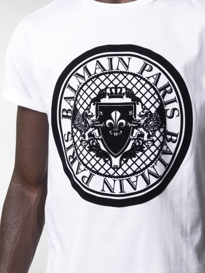 balmain medallion t shirt