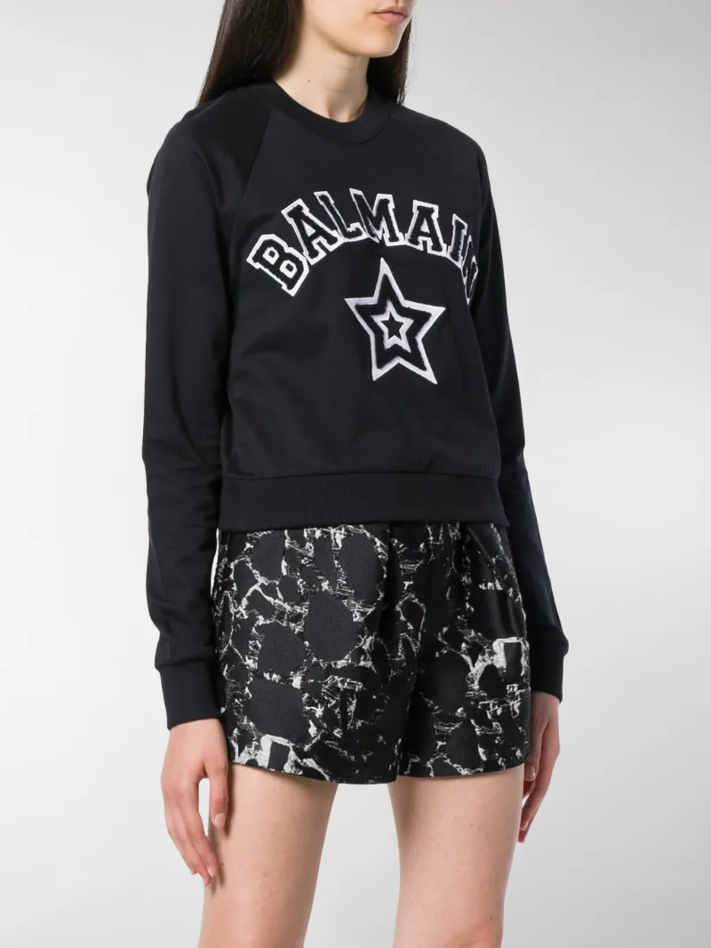 balmain star sweatshirt