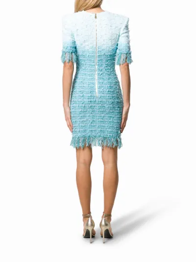 Balmain gradient boucle dress Eraldo US