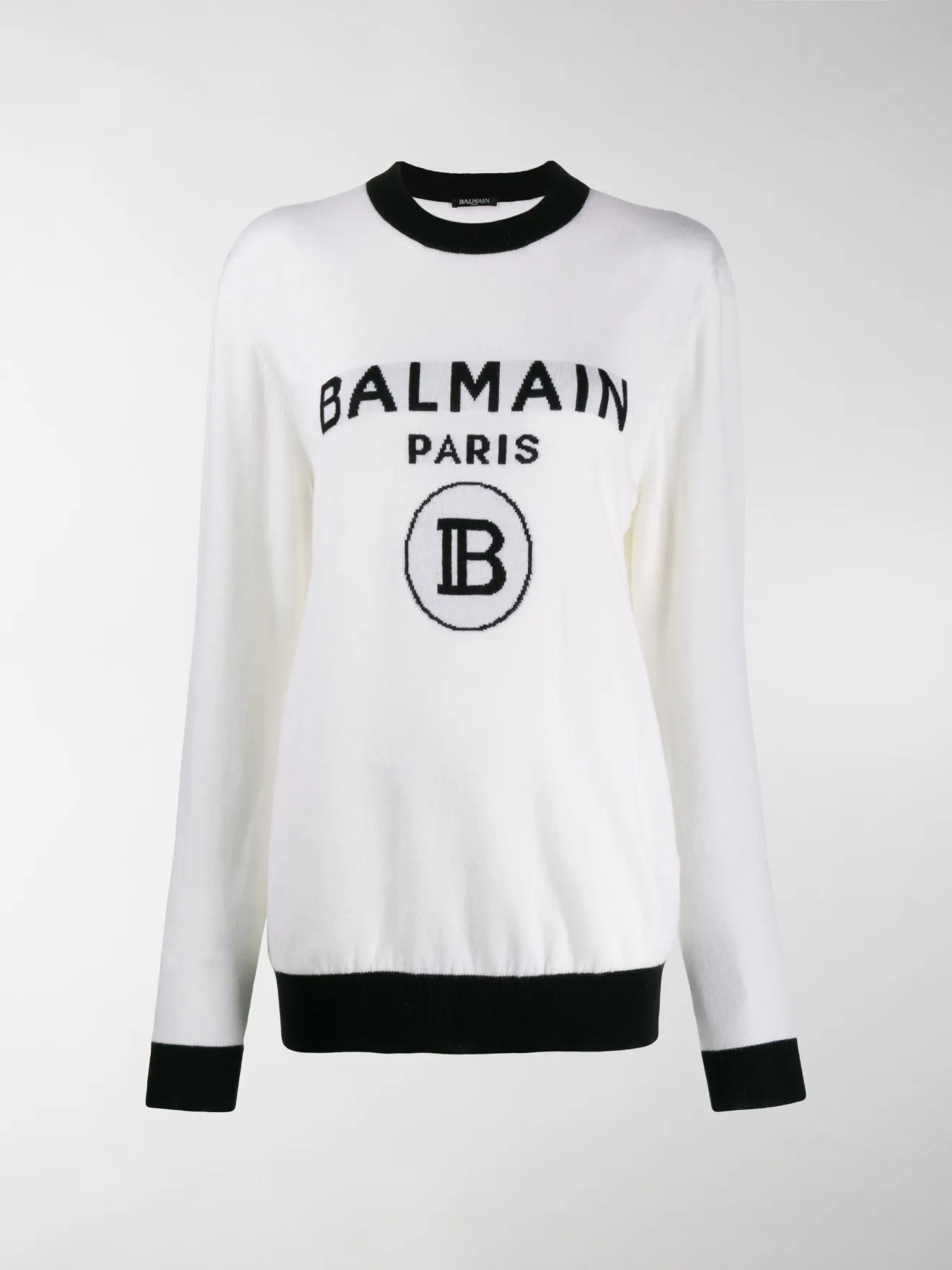 balmain jumper white