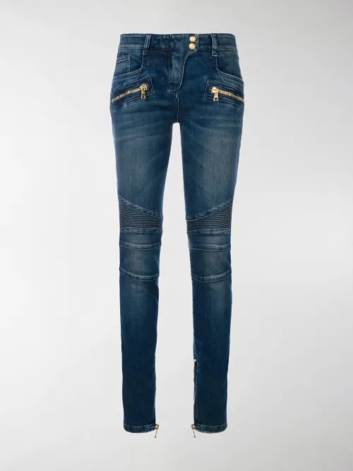 Balmain - Jeans biker