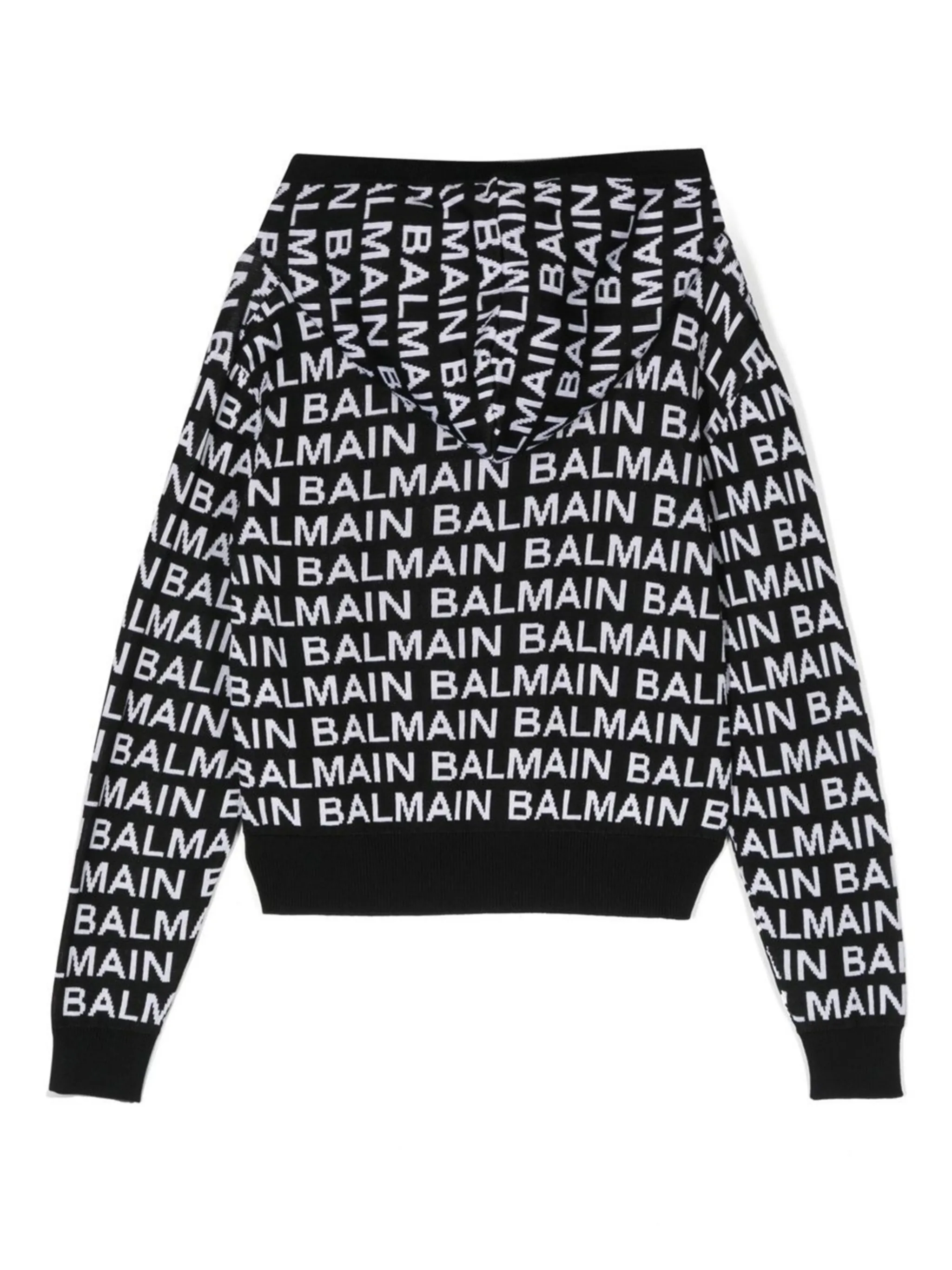 Balmain bak hoodie best sale