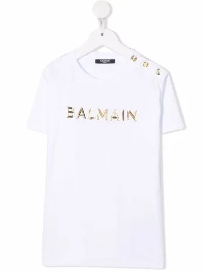 logo-print short-sleeved T-shirt 
