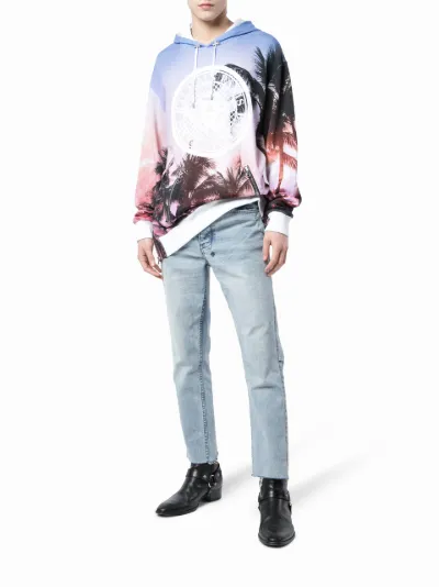 Balmain palm tree discount hoodie