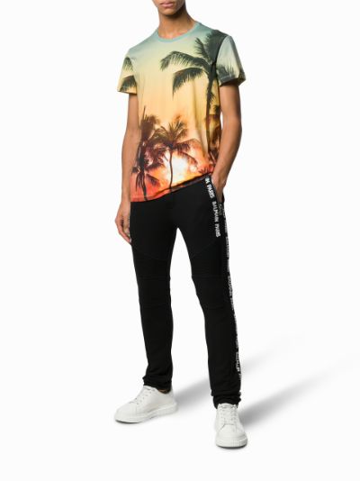 Balmain palm discount tree shirt