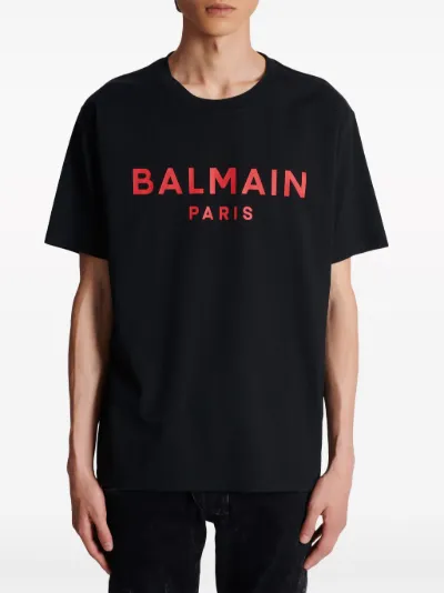 Balmain Paris logo-print T-shirt | Eraldo.com TD