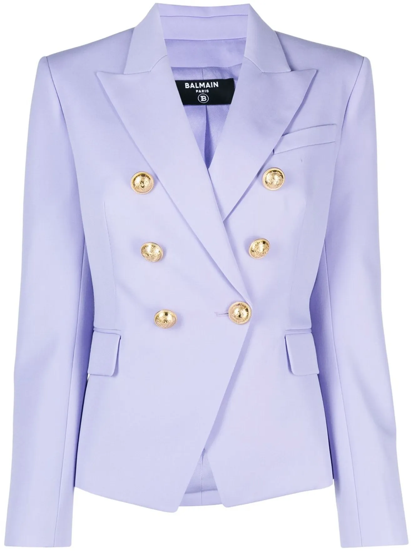 Balmain peak-lapels double-breasted 