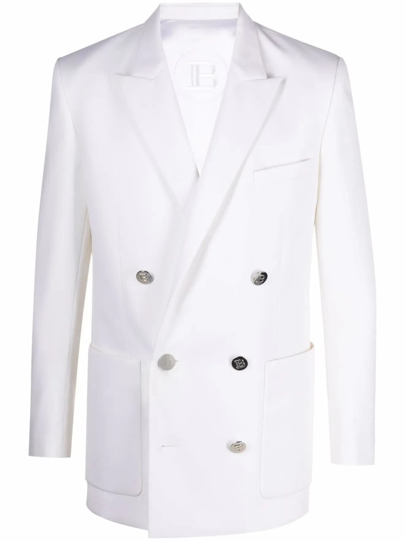 white double breasted blazer men
