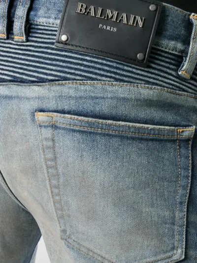 balmain slim fit jeans