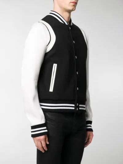 balmain varsity jacket