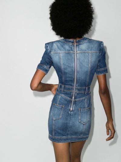 balmain jeans dress