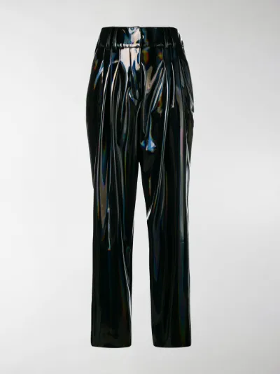 balmain holographic pants