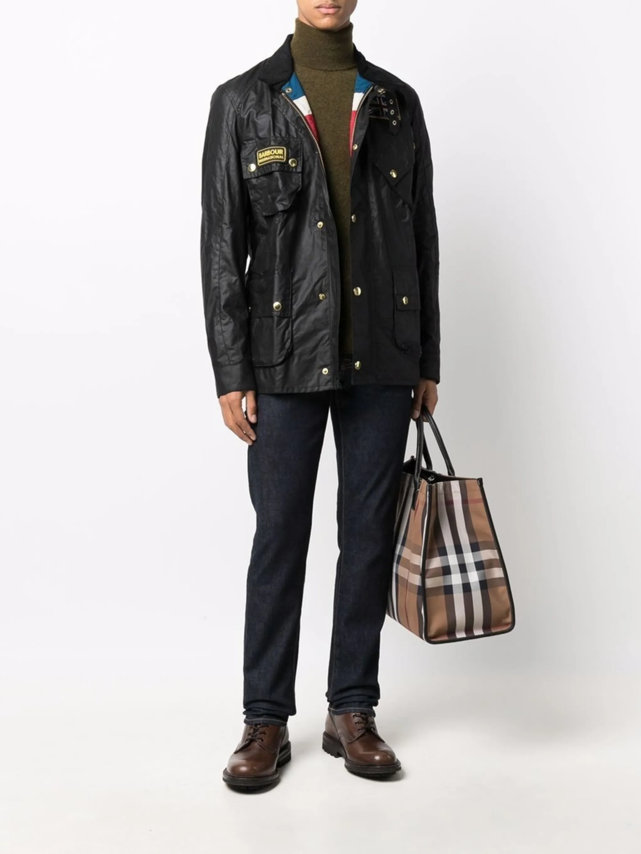 Barbour union jack jacket best sale