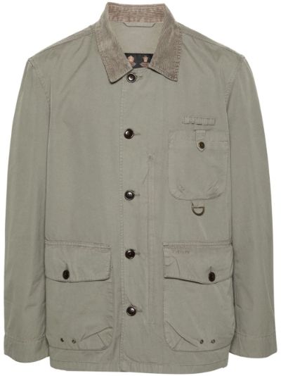 Barbour army best sale jacket