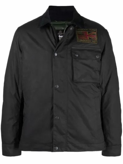 Barbour wax effect field jacket Eraldo DJ