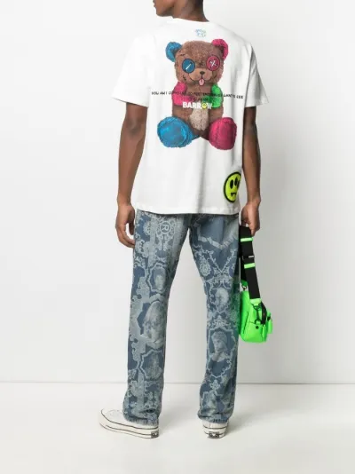 bear-print logo T-shirt | BARROW 