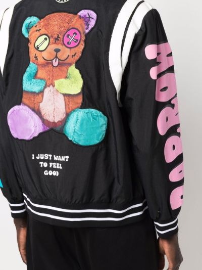 teddy bear bomber jacket