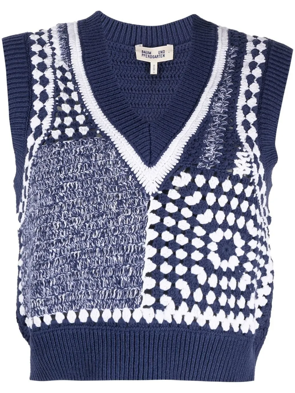 【★安心の定価販売★】 Und Baum Pferdgarten TD Eraldo.com | vest organic-cotton crochet トップス